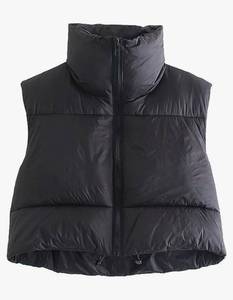lot 5159 image: Black Puffer Vest Size S