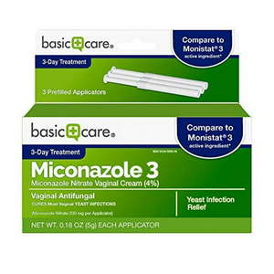 lot 13888 image: basic care miconazole 3  miconazole nitrate vaginal cream - Retail $24