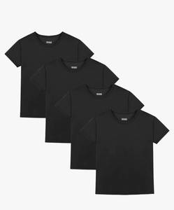 lot 15399 image: Urban Outfitters 4-Pack Black Crew Neck T-Shirts Size 12 Month