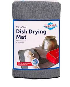 lot 15417 image: Cleaning Solutions Microfiber Dish Drying Mat