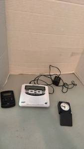 lot 1042 image: Midland S.A.M.E. Digital Weather Alert Radio with AC Adapter and clocks