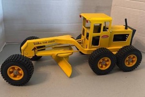 lot 1079 image: Tonka Road Grader Toy Construction Vehicle