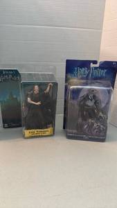 lot 1098 image: Harry Potter Action Figures Lot 2 Lord Voldemort Werewolf Series 1