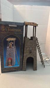 lot 1143 image: Fontanini Vineyard Watchtower with Ladder 18 inches tall