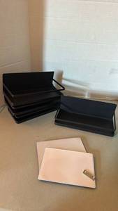 lot 1234 image: Magnetic shelves for side of fridge