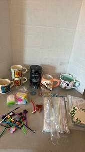 lot 1238 image: Recipe cards, mugs, Disney straw toppers and more