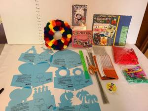 lot 1404 image: Art and scrapbooking supplies.