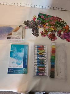lot 1413 image: Water color sets