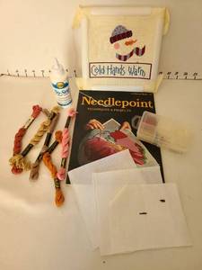 lot 1428 image: Needlepoint lot
