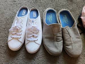 lot 1474 image: Keds, New Balance shoes, both size 10