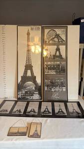 lot 1508 image: Framed Posters 36x12