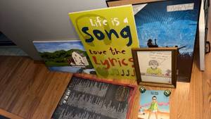lot 1509 image: Poster Frames, Wall Decor, Bobs Burgers Posters