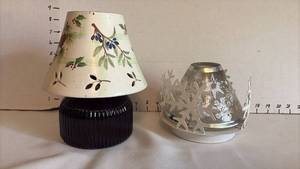 lot 1521 image: Candler and Candle Holders