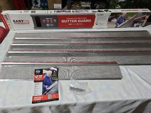 lot 3049 image: Partial box micro mesh gutter guard.