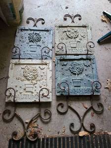 lot 3073 image: Fence or wall decor, 36in tall