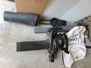 lot 3102 image: Toro Super Blower Vac 100-8086 Handheld Leaf Blower Vacuum, electric