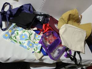 lot 3120 image: Reusable bags.