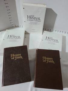 lot 3213 image: Hymnals