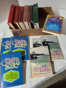 lot 3222 image: Hymnals.