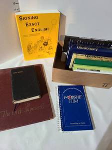 lot 3226 image: Books, including history of Augusta, Kansas.