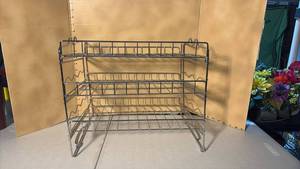 lot 3322 image: 4-Tier Wire Shelf Organizer