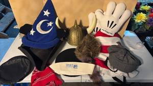 lot 3356 image: Halloween Costumes - Hats