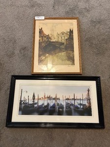 lot 1497 image: Framed Prints Horizontal 21x12