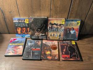 lot 29 image: DVD Movie Lot 8Films Garth Brooks Three Kings Silverado Desperado Punisher