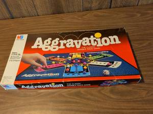 lot 101 image: Milton Bradley Aggravation Classic Marble Race Game 2-6 Players