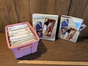 lot 123 image: Sewing Step-by-Step Collection Patterns Tips Techniques with Storage Container