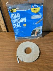 lot 131 image: MD Foam Window Seal Small 17 Strip