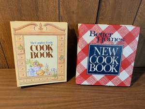 lot 237 image: 2 Cookbook Lot The Complete Family Cook Book and Better Homes and Gardens New Cook Book