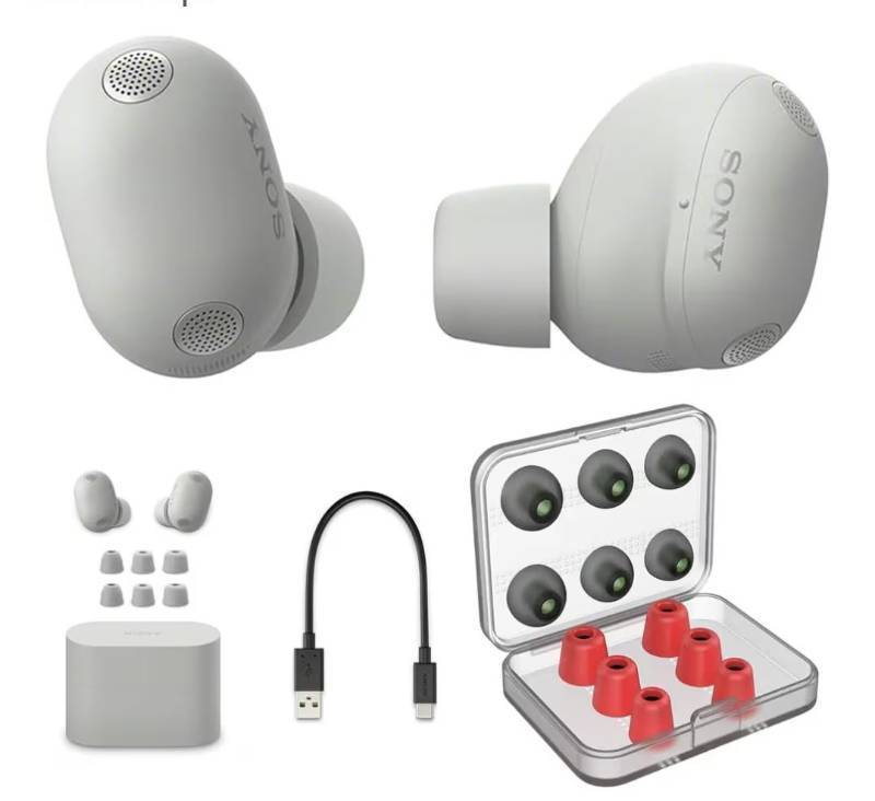 lot 4374 image: Sony WF-1000X The Best Truly Wireless Noise Cancelling Earbuds