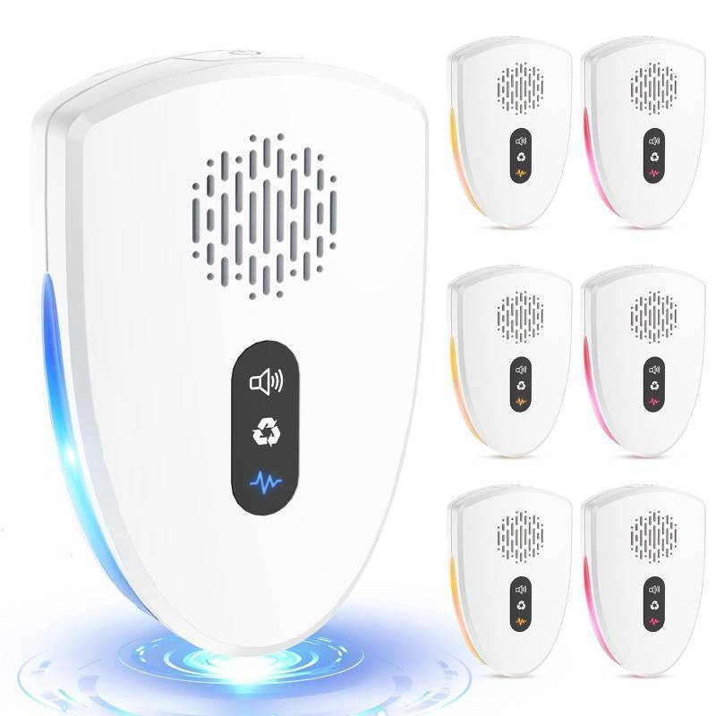 lot 4584 image: 2026 Upgraded Ultrasonic Pest Control Repeller, Mouse Repellent Indoor for Spider Bug Roach Ant Mosquito Rat Mice Insect Deterrent, Mouse Rodent Repellent Ultrasonic Plug in, 3 Mode Switching, 2 Pack
