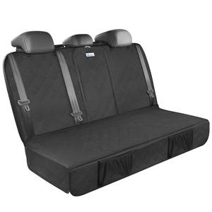 lot 5388 image: ALLANSING Upgraded 900D Heavy Duty Dog Back Bench Seat Cover, Car Seat Protector, Seatbelt & Armrest Compatible, Waterproof & Non��Slip for Dogs & Kids, Fits Most Cars, SUVs & Trucks