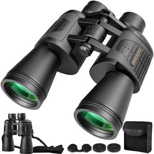 lot 5432 image: Deesoo 20x52 Binoculars for Adults High Powered - HD Large View Binoculars with Low Light Vision - Professional Binocular for Bird Watching Hunting Travel Cruise Outdoor Sports - Gifts for Men