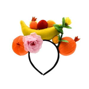 lot 5451 image: Nicky Bigs Novelties Fabric Womens Luau Tropical Fruit Banana Headband Costume Accessory