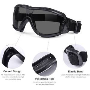 lot 5469 image: MOVNUOCA 4 Pack kids Safety Glasses, Kids goggles, Scratch, Impact and Ballistic Resistant Safety Goggles (BlackBlackBlackBlack)