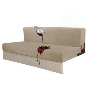 lot 5476 image: GlideSpirit Waterproof RV Dinette Cushion Covers - Stretch Seat Slipcover, Washable RV Couch Cover Designed for Camper Car Bench (Sofa 1 Backrest Cover & 1 Bench Cover, Island Fossi)