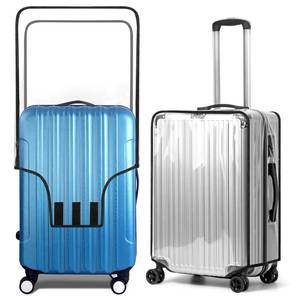 lot 5503 image: Aomiduo 2PCS Suitcase Cover, 202224262830 Inch Clear PVC Luggage Cover Protector for Wheeled Suitcase (22 Inch)