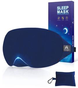 lot 5211 image: Mavogel Cotton Sleep Mask with Updated Bending Nose Design, 100% Handmade