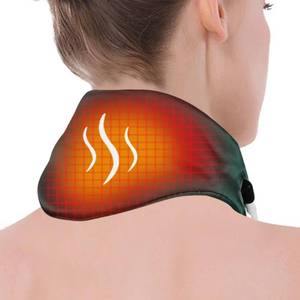 lot 5214 image: Neck Heating Pad, ARRIS Small Portable Heated Neck Wrap with Adjustable Time and Temperature Control, USB Powered Neck Pain Relief, Stiffness Relief or Postoperative Recovery Green