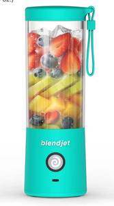 lot 5220 image: BlendJet 2 Portable Blender for Smoothies & Shakes - BlendJet Cordless Personal & Small Blender, USB-C Rechargeable & Self Cleaning - (Mint, 16 oz.)
