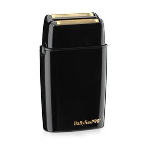 lot 5237 image: BaBylissPRO Barberology Double Foil Shaver FXFS2B BLACKFX Professional Electric Shaver