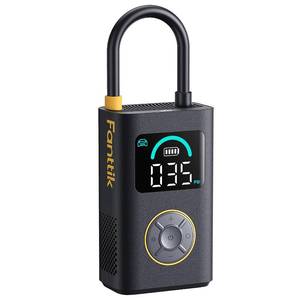 lot 5256 image: Fanttik X10 Pro Portable Tire Inflator for Compact Car, 35s Fast Inflation Air Compressor with Digital Pressure Gauge and Powerful Battery, 150PSI Cordless Air Pump for Cars, Motorcycles, Bikes, Balls