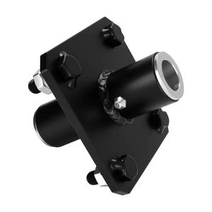 lot 5259 image: Tail Wheel Hub for Rotary Cutter, 4 Bolt Hole, 1 Inch Axle Universal Fit, Black��Agricultural Machinery Fit
