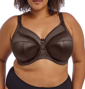 lot 5314 image: GODDESS Womens Keira Underwire Banded Bra Chocolate 38M