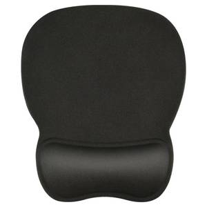 lot 5345 image: Ergonomic Mouse Pad with Gel Wrist Rest, Office Mousepad with Smooth Wrist Support Surface, ComputerLaptop Mousepad with Wrist Rest and Non-Slip PU Base, 9.4 x 8.1, Black