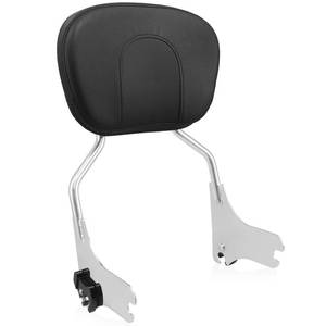 lot 5115 image: NOVALLA Detachable Rear Passenger Backrest Sissy Bar Fit for Harley Davidson Street Glide Road Glide Road King Electra Glide Ultra Limited 1997-2008 (1997-2008-chrome)