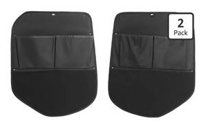 lot 5131 image: Rear Door Storage Panels (Pair) for 2019-Current Mercedes-Benz Sprinter Van VS30, Extra Storage, Rigid PP Core Design, Middle